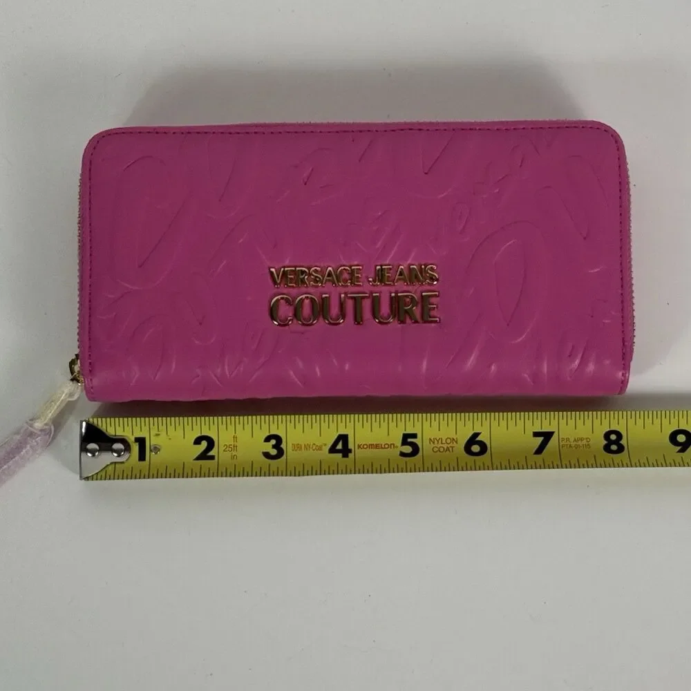 Versace Jeans Couture wallet HOT PINK NWOT - Picture 5 of 14